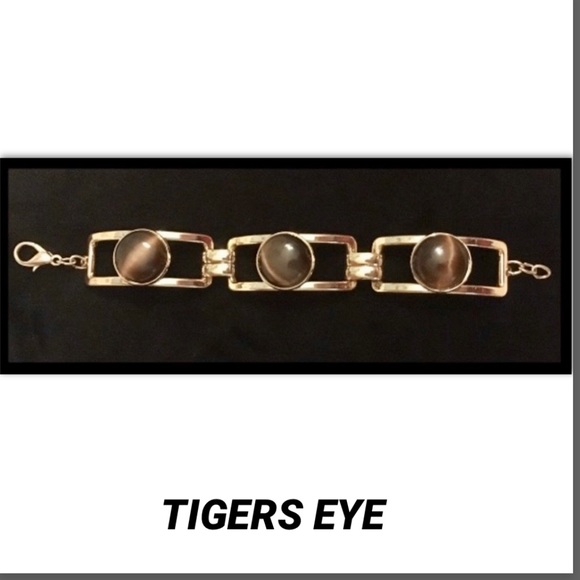 Jewelry - TIGER EYE CABOCHON BRACELET
